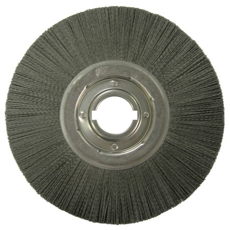 WEILER Burr-Rx 14" Crimped Filament Wheel Brush, .043/120CG Fill, 2" 86139